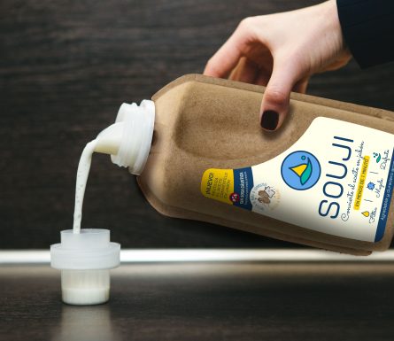 Botella SOUJI 1 L ( Recicla, reutiliza, reduce En 1 minu. )
